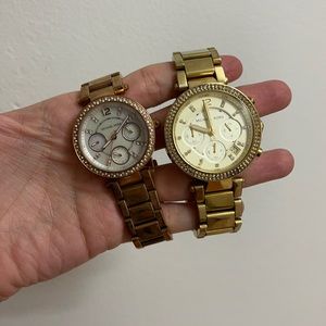 Set of two Michael kors watches